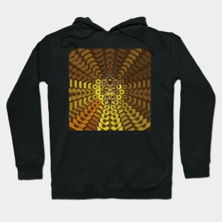 Electroluminated Skull Radiate - Boa Hoodie